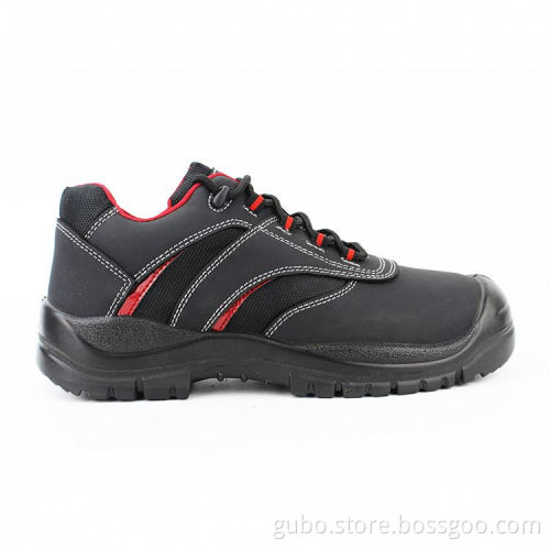 heat resistant high cut leather army office shoe